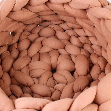 Luxurious Hand-Woven Wool Pet Bed for Supreme Comfort and Elegance