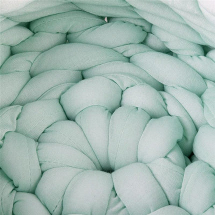 Luxurious Hand-Woven Wool Pet Bed for Supreme Comfort and Elegance