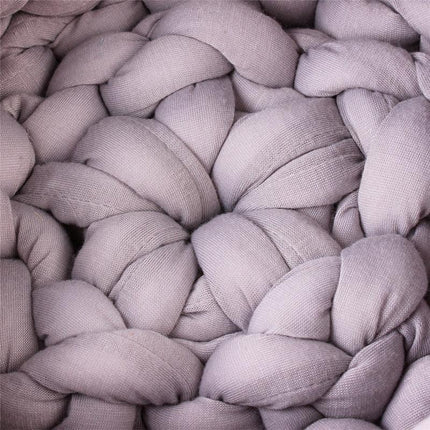 Luxurious Hand-Woven Wool Pet Bed for Supreme Comfort and Elegance