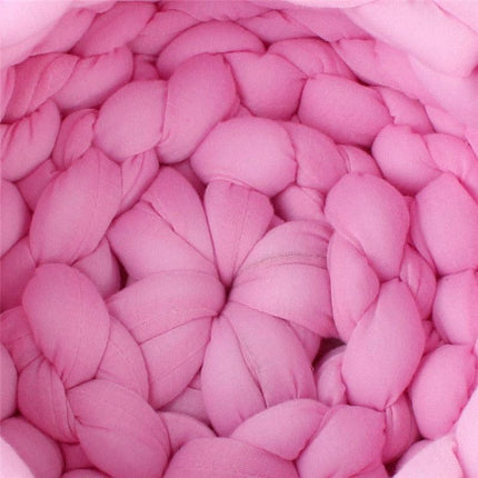 Luxurious Hand-Woven Wool Pet Bed for Supreme Comfort and Elegance