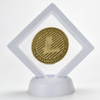 gold litecoin white