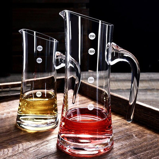 Crystal Clear Glass Wine Decanters Set - Elevate Your Wine Tasting Experience