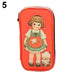 Charmingly Illustrated Doll Girl Storage Companion