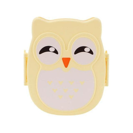 Adorable Owl-Inspired Leak-Resistant Bento Box for Sustainable Dining