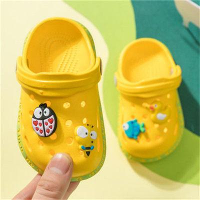 Adorable Duckling Kids' PVC Slides - Quacktastic Summer Slippers