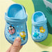 Adorable Duckling Kids' PVC Slides - Quacktastic Summer Slippers