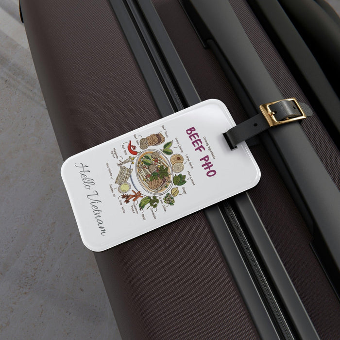 Personalized Elite Travelsmith Acrylic Luggage Tag Set