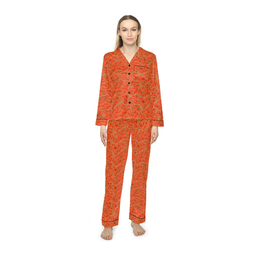Luxurious Customizable Satin Pajama Set for Women