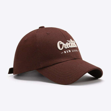 Customizable Cotton Baseball Cap: Trendy Sun Protection with Adjustable Fit
