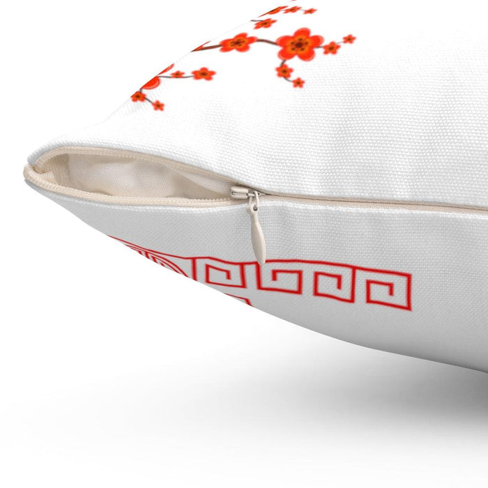 Reversible Lunar New Year Decorative Pillowcase by Maison d'Elite