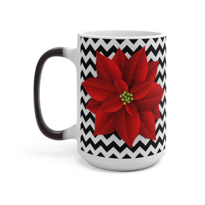 Magical Christmas Color-Changing Mug - Joyeux Noel Holiday Festive Design