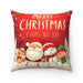 Double-Sided Holiday Cheer Decorative Pillow Cover