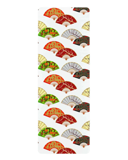 Japanese Fans Luxury Yoga Mat: Elevate Your Practice with Zen Haven Style