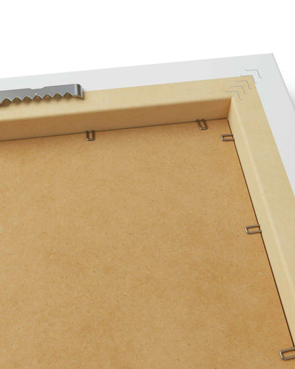 Eco-Conscious Vertical Art Print Series with Sustainable MDF Frames in Classic Colors