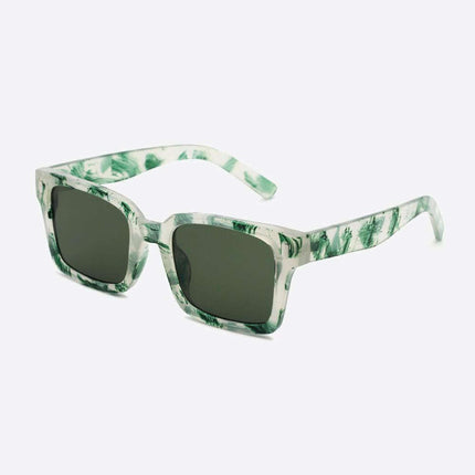 Chic Square UV400 Protective Sunglasses with Durable Polycarbonate Frame
