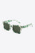 UV400 Shield Polycarbonate Sunglasses with Contemporary Square Frame