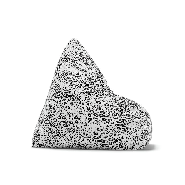 Customizable Leopard Print Bean Bag Chair Cover - Ultimate Comfort and Style