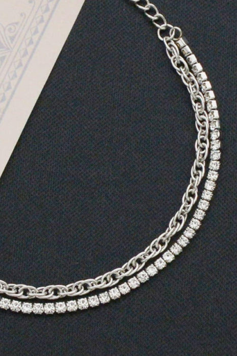 Double-Layer Stainless Steel Elegance Bracelet