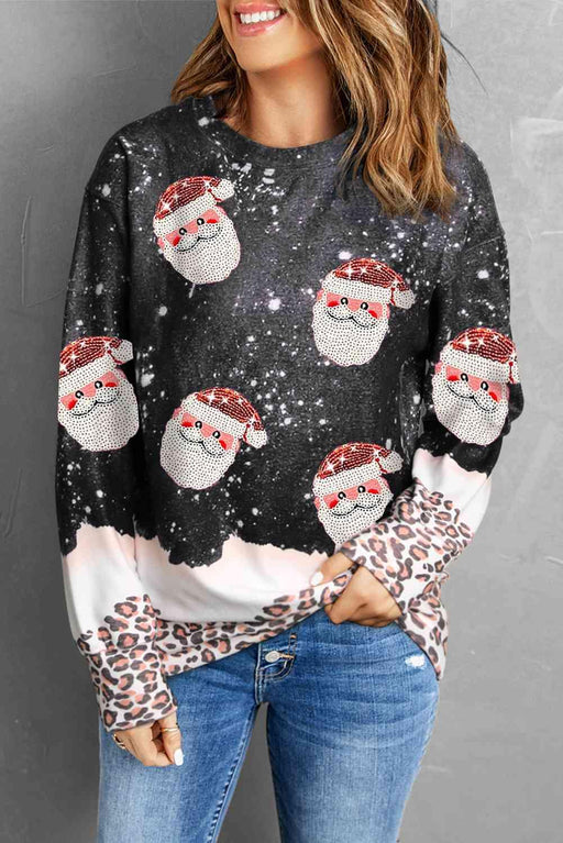 Sparkling Holiday Quilted Sweater