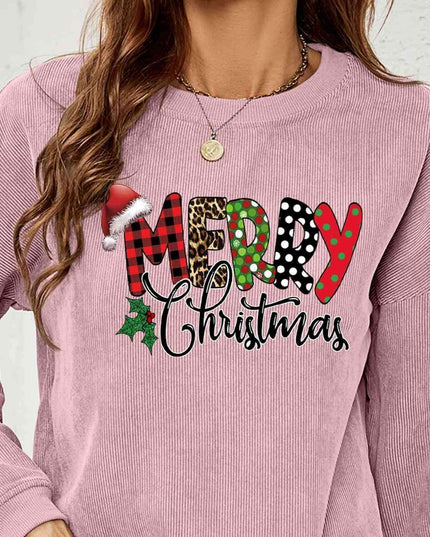 Joyful Christmas Vibes Graphic Sweater