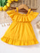 Adorable Ruffled Summer Baby Girl Dress