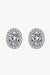Glistening Moissanite Stud Earrings - Elegant 1 Carat TW Sparkle