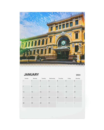 2024 Maison d'Elite Luxurious Art Wall Calendar - Special Edition