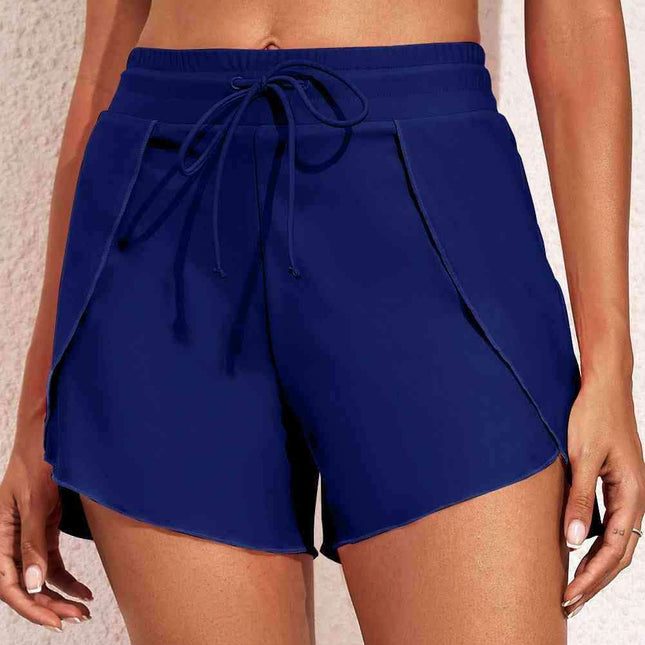 Beach-Ready Style: Trendy Drawstring Swim Shorts for Your Summer Adventures