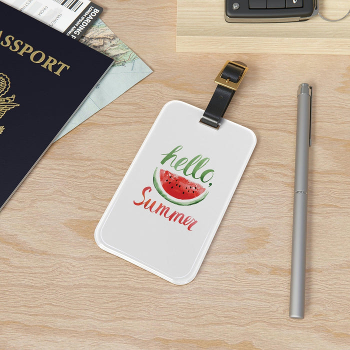 Luxury Travel Companion: Elite Summer Luggage Tag - Stylish & Functional Journey Essential