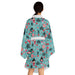 Elegant Japanese Artistry Kimono Robe with Exquisite Design