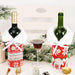 Festive Snowflake Wine Bottle Cover for Stylish Holiday Hosting