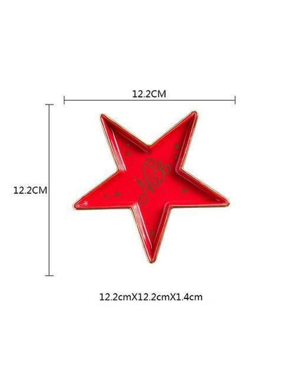 Romantic Heart-Shaped Ceramic Trinket Dish with Colorful Designs