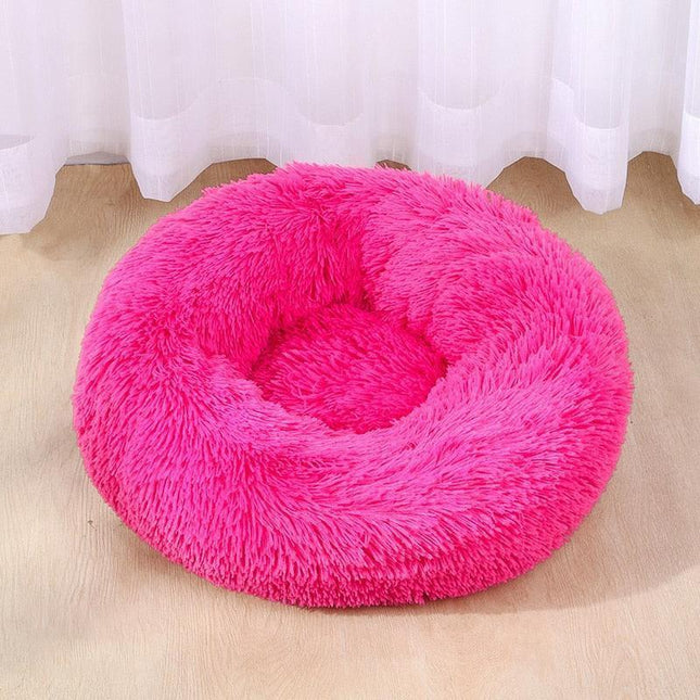 Plush Paradise Pet Bed - Ultimate Comfort Retreat for Cats and Dogs