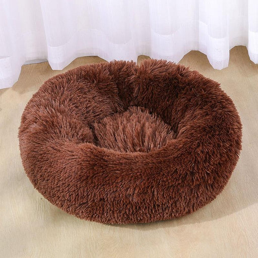 Plush Pet Oasis Bed for Cats and Dogs