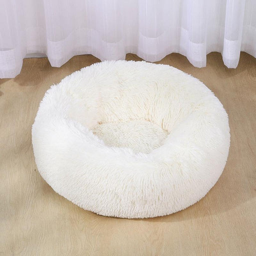Cozy Calming Pet Bed for Dogs and Cats - Plush Kennel and House Oasis