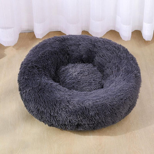 Soothing Retreat Pet Bed - Luxurious Calming Kennel and Cuddler House