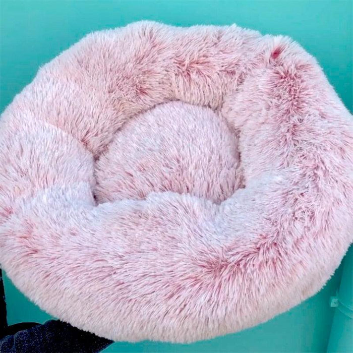 Donuts Pet Calming Bed Hondenmand Pet Kennel Cats House Cuddler