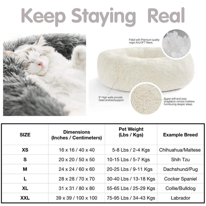 Cozy Pet Relaxation Bed for Dogs and Cats