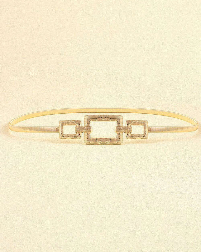 Sleek Zinc Alloy Belt with Sturdy Iron Buckle - Unmatched Quality and Timeless Elegance