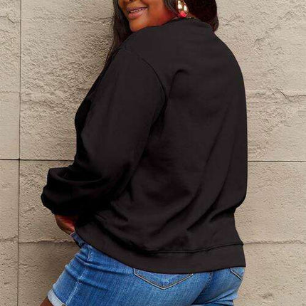 Holiday Comfort Love Pullover Sweatshirt