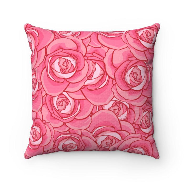 Vallée Des Roses decorative cushion cover