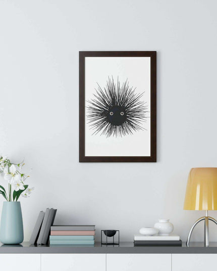 Eco-Conscious Vertical Art Print Series with Sustainable MDF Frames in Classic Colors