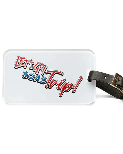 Stylish Acrylic Luggage Tag Set for Fashionable Travelers
