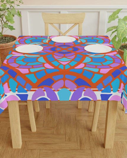 Luxurious Mosaic Square Table Cover - Elite House's Dining Elegance Upgrade - 55.1 x 55.1 (140cm x 140cm)