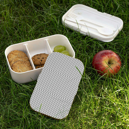 Elegant Wooden-Lidded Bento Box for Gourmet On-the-Go Meals