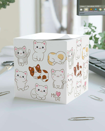 Personalized Creative Sticky Note Cube: 700 Sheets for an Inspired Workspace