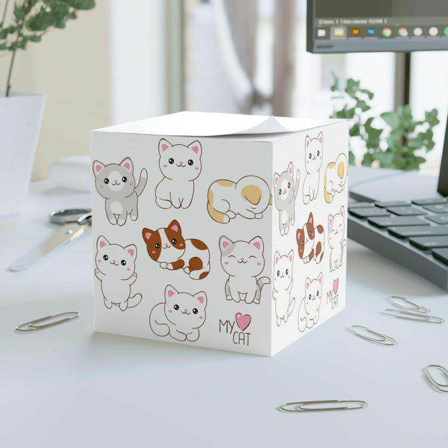 Personalized Creative Sticky Note Cube: 700 Sheets for an Inspired Workspace
