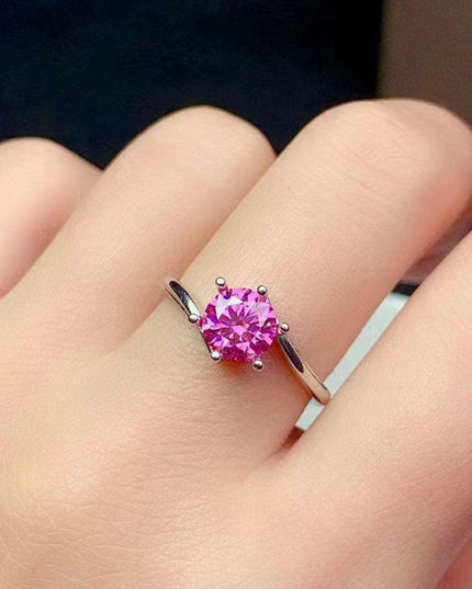 Radiant Lab-Diamond Elegance Ring: A Stunning Showcase of Luxury