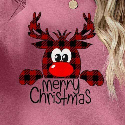 Christmas Cheer Festive Graphic Sweatshirt