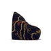 Elegant Golden Chain Bean Bag Chair Cover - Premium Edition